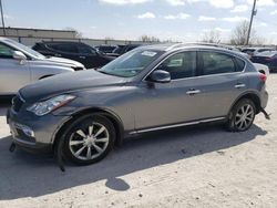 Salvage cars for sale from Copart Haslet, TX: 2017 Infiniti QX50