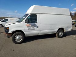 Salvage trucks for sale at Brookhaven, NY auction: 2011 Ford Econoline E350 Super Duty Van