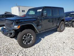 Salvage cars for sale at Temple, TX auction: 2024 Jeep Wrangler Rubicon 4XE