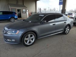 Vehiculos salvage en venta de Copart Fort Wayne, IN: 2015 Volkswagen Passat S