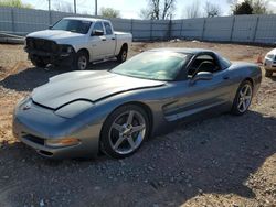 Salvage cars for sale at Oklahoma City, OK auction: 2004 Chevrolet Corvette