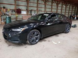 Salvage cars for sale from Copart London, ON: 2022 Acura TLX Tech A
