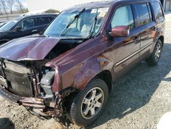 Salvage cars for sale from Copart Spartanburg, SC: 2009 Honda Pilot Touring
