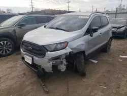 Salvage cars for sale from Copart Chicago Heights, IL: 2020 Ford Ecosport SES