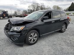 Salvage cars for sale at Gastonia, NC auction: 2017 Nissan Pathfinder S