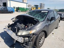 Honda Civic LX salvage cars for sale: 2013 Honda Civic LX