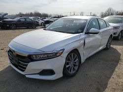 Salvage cars for sale at Hillsborough, NJ auction: 2021 Honda Accord LX