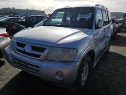 Salvage cars for sale from Copart Martinez, CA: 2003 Mitsubishi Montero Limited
