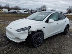 Salvage cars for sale from Copart Hillsborough, NJ: 2022 Tesla Model Y