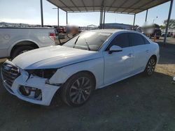 Salvage cars for sale at San Diego, CA auction: 2020 Audi A4 Premium
