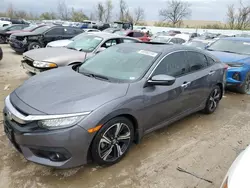 Salvage cars for sale from Copart Bridgeton, MO: 2016 Honda Civic Touring