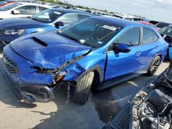 Salvage cars for sale at Wilmer, TX auction: 2023 Subaru WRX Premium