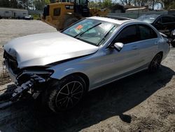 Mercedes-Benz salvage cars for sale: 2021 Mercedes-Benz C300