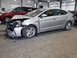 Salvage cars for sale from Copart Ham Lake, MN: 2020 Hyundai Elantra SEL