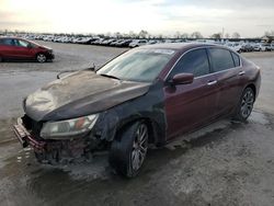 Honda Accord Sport salvage cars for sale: 2015 Honda Accord Sport