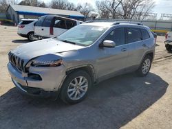 Salvage cars for sale at Wichita, KS auction: 2016 Jeep Cherokee Limited
