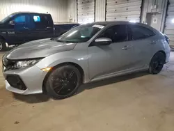 Salvage cars for sale at Franklin, WI auction: 2019 Honda Civic EX