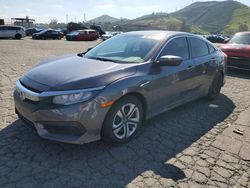 Salvage cars for sale at Colton, CA auction: 2017 Honda Civic LX