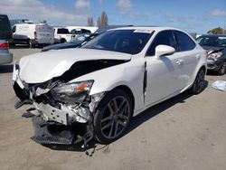 Salvage cars for sale from Copart Vallejo, CA: 2016 Lexus IS 200T