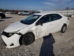 Salvage cars for sale from Copart Lawrenceburg, KY: 2017 Toyota Corolla L