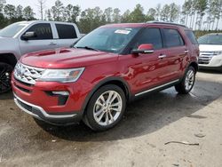 Vehiculos salvage en venta de Copart Harleyville, SC: 2019 Ford Explorer Limited