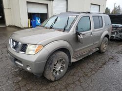 Vehiculos salvage en venta de Copart Woodburn, OR: 2005 Nissan Pathfinder LE