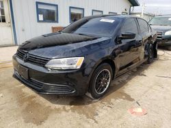 Salvage cars for sale at Pekin, IL auction: 2014 Volkswagen Jetta Base