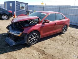 Salvage cars for sale from Copart Greenwood, NE: 2017 Volkswagen Jetta SE