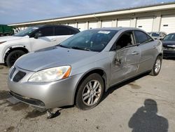 Vehiculos salvage en venta de Copart Louisville, KY: 2006 Pontiac G6 SE1