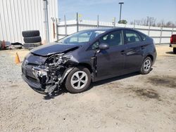 Salvage cars for sale from Copart Lumberton, NC: 2013 Toyota Prius