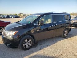 Salvage cars for sale from Copart San Antonio, TX: 2017 Nissan Quest S