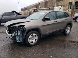 Jeep salvage cars for sale: 2016 Jeep Cherokee Sport