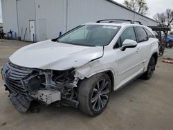 Salvage cars for sale from Copart Sacramento, CA: 2019 Lexus RX 450H L Base