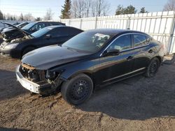 Salvage cars for sale from Copart Bowmanville, ON: 2016 Acura ILX Premium
