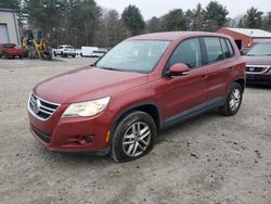 Salvage cars for sale at Mendon, MA auction: 2011 Volkswagen Tiguan S