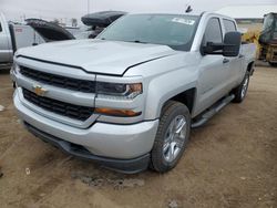 Chevrolet Silverado k1500 Custom salvage cars for sale: 2018 Chevrolet Silverado K1500 Custom