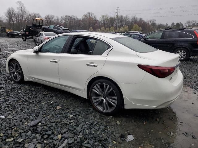 2021 Infiniti Q50 Sensory