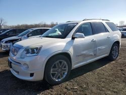 GMC Acadia DEN salvage cars for sale: 2011 GMC Acadia Denali