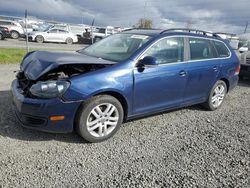 Salvage cars for sale at Eugene, OR auction: 2014 Volkswagen Jetta TDI