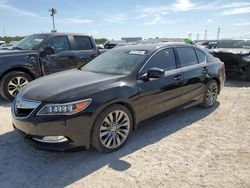 Salvage cars for sale at Houston, TX auction: 2016 Acura RLX Advance