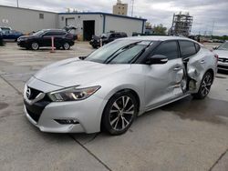 Salvage cars for sale at New Orleans, LA auction: 2017 Nissan Maxima 3.5S