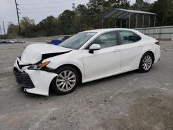 Salvage cars for sale from Copart Savannah, GA: 2018 Toyota Camry L