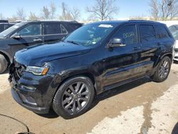 Jeep salvage cars for sale: 2018 Jeep Grand Cherokee Overland