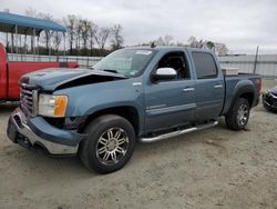 Salvage cars for sale from Copart Spartanburg, SC: 2009 GMC Sierra K1500 SLT