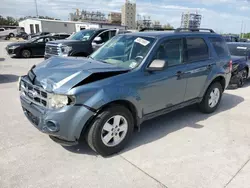 Salvage cars for sale at New Orleans, LA auction: 2012 Ford Escape XLT