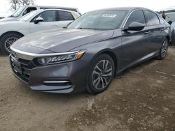 Salvage cars for sale at San Martin, CA auction: 2019 Honda Accord Hybrid