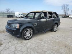 Salvage cars for sale at Kansas City, KS auction: 2011 Land Rover Range Rover Sport LUX