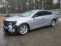 Salvage cars for sale at Austell, GA auction: 2021 Chevrolet Malibu LS