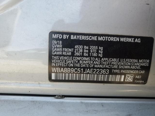 2018 BMW 330 I