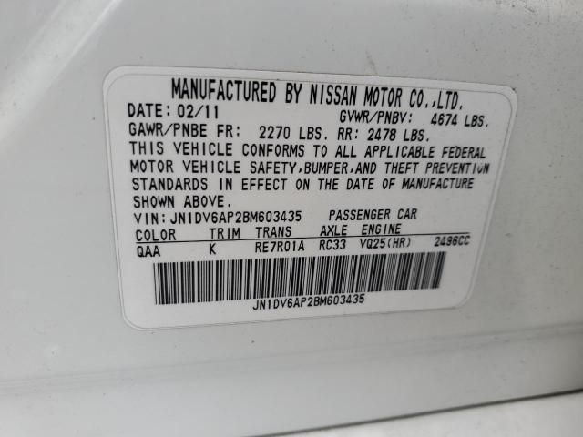 2011 Infiniti G25 Base